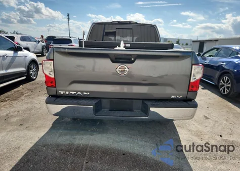 2017 Nissan Titan S из США, поврежденный, VIN 1N6AA1EK7HN527143